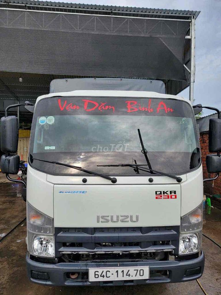 ISUZU QKF ĐỜI 2022 tải 2t3 thùng 3m6 CHO GÓP NỐI