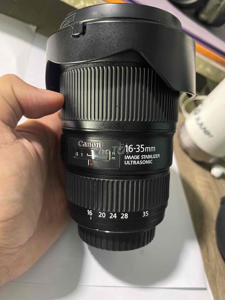 Ống kính Canon 16-35mm f4 L USM IS Đen. Mua bán Máy ảnh, Máy quay tại Thành phố Biên Hòa Đồng Nai được đăng bởi Thiện Tiến hình 1