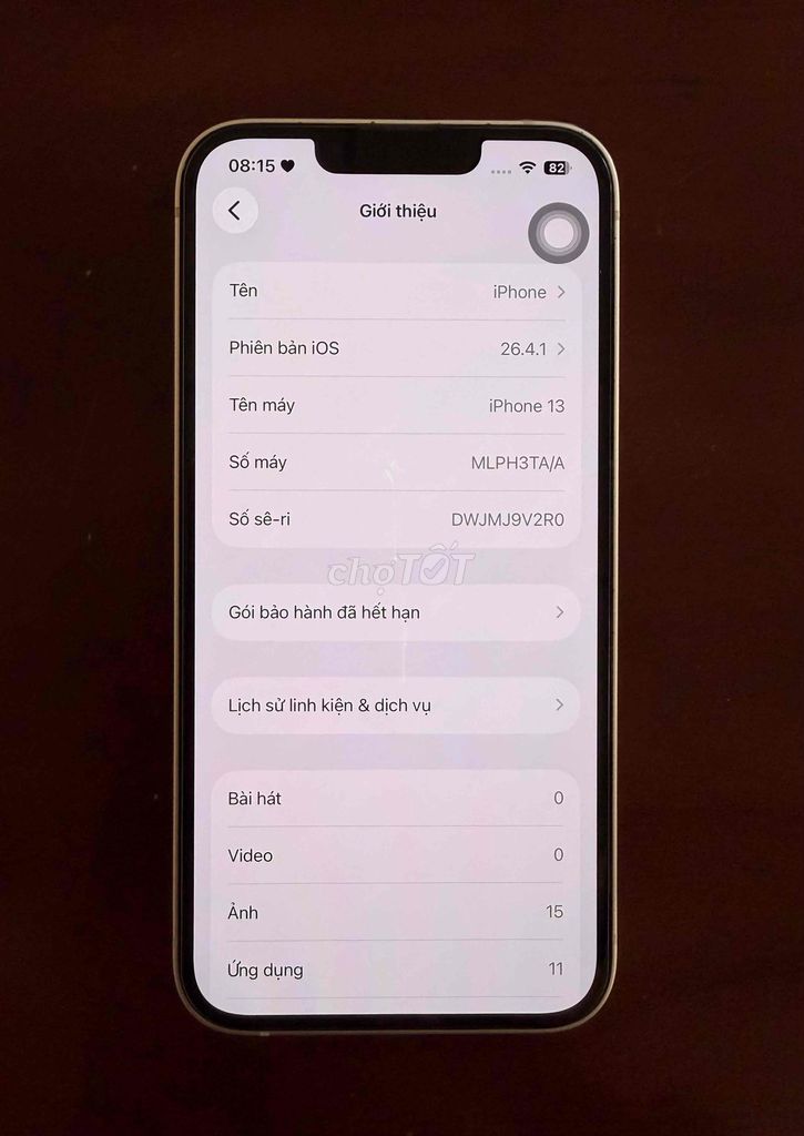 iPhone 13 Hồng Đã qua sử dụng. Mua bán Điện thoại tại Quận Ô Môn Cần Thơ được đăng bởi Nguyễn Tài hình 1