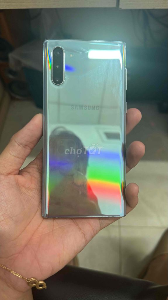 Samsung Galaxy Note 10 Bạc Màn xanh. Mua bán Điện thoại tại Quận 1 Tp Hồ Chí Minh được đăng bởi THIẾT BỊ GIA DỤNG hình 1