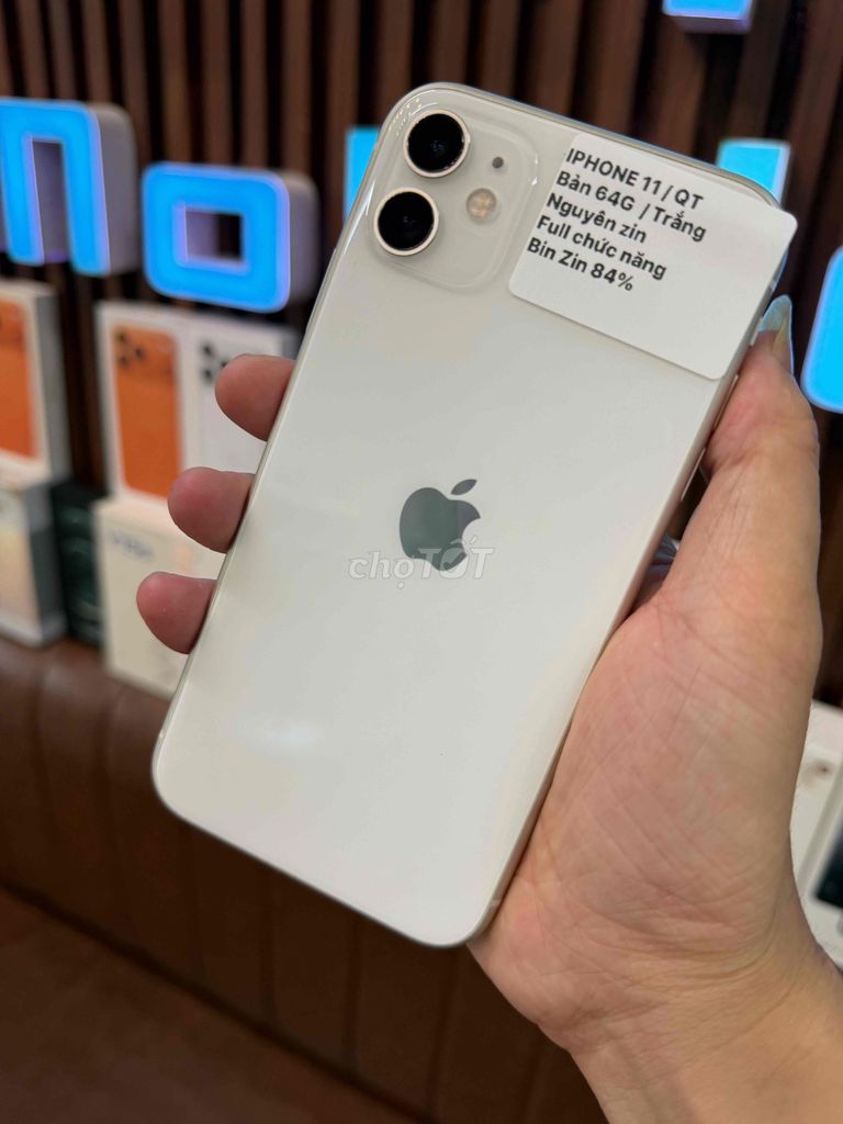 🍎 IPHONE 11 QT Zin All. Mua bán Điện thoại tại Thành phố Huế Thừa Thiên Huế được đăng bởi Hoàng Lộc Smartphone  hình 1