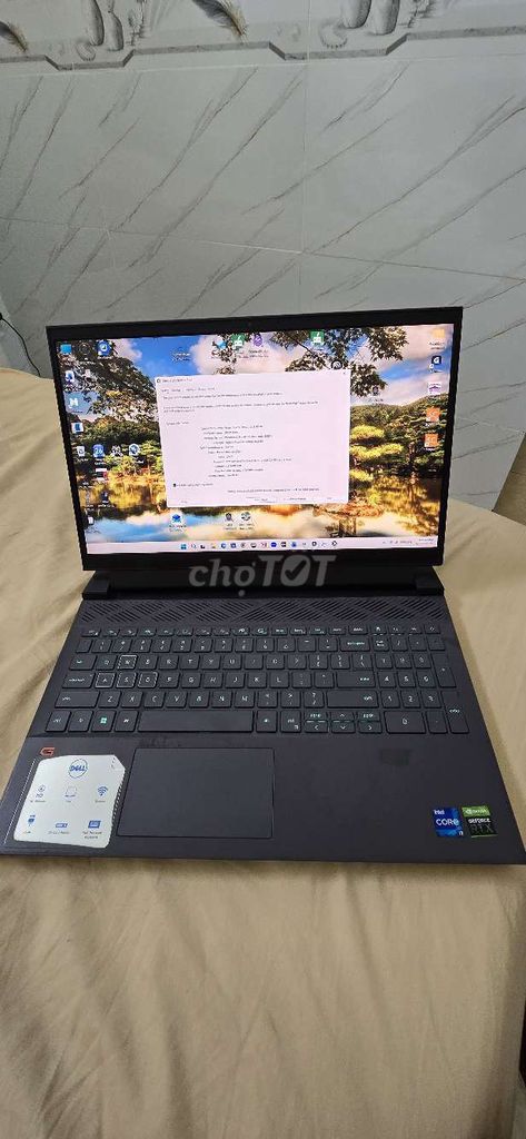 Dell G15 5520 i7-12700H 16GB/RTX 3060. Mua bán Laptop tại Quận Phú Nhuận Tp Hồ Chí Minh được đăng bởi Hưng Nguyễn Duy hình 1