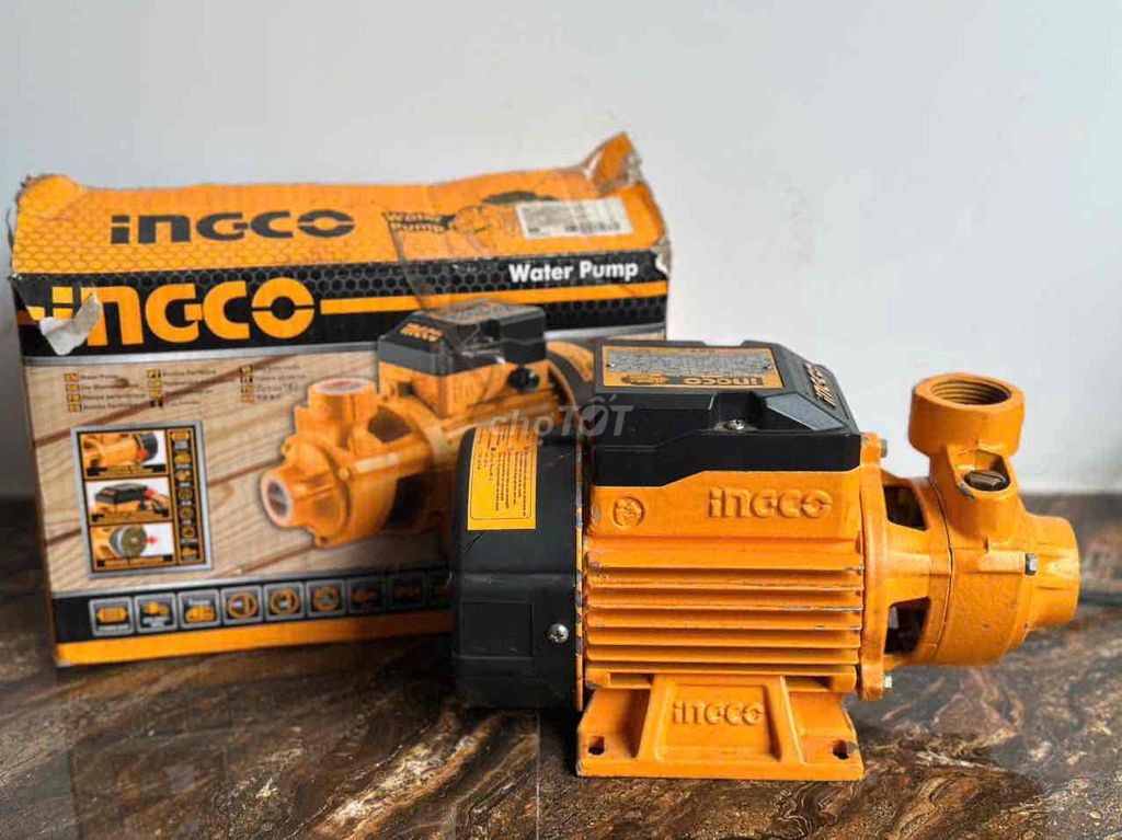 Máy bơm nước Ingco VPM3708 Vàng. Mua bán Đồ chuyên dụng, Giống nuôi trồng tại Thành phố Buôn Ma Thuột Đắk Lắk được đăng bởi Nguyễn Duy hình 1