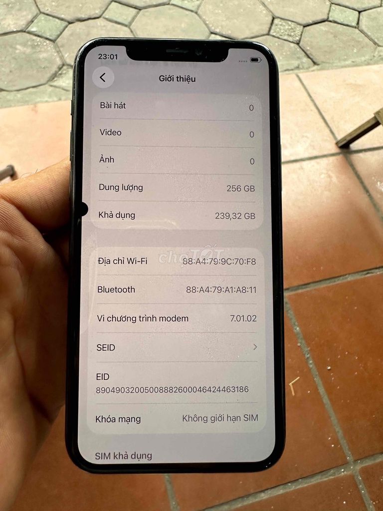 Apple iPhone 11 Pro 256GB Đen. Mua bán Điện thoại tại Quận Hoàng Mai Hà Nội được đăng bởi quang định hình 1