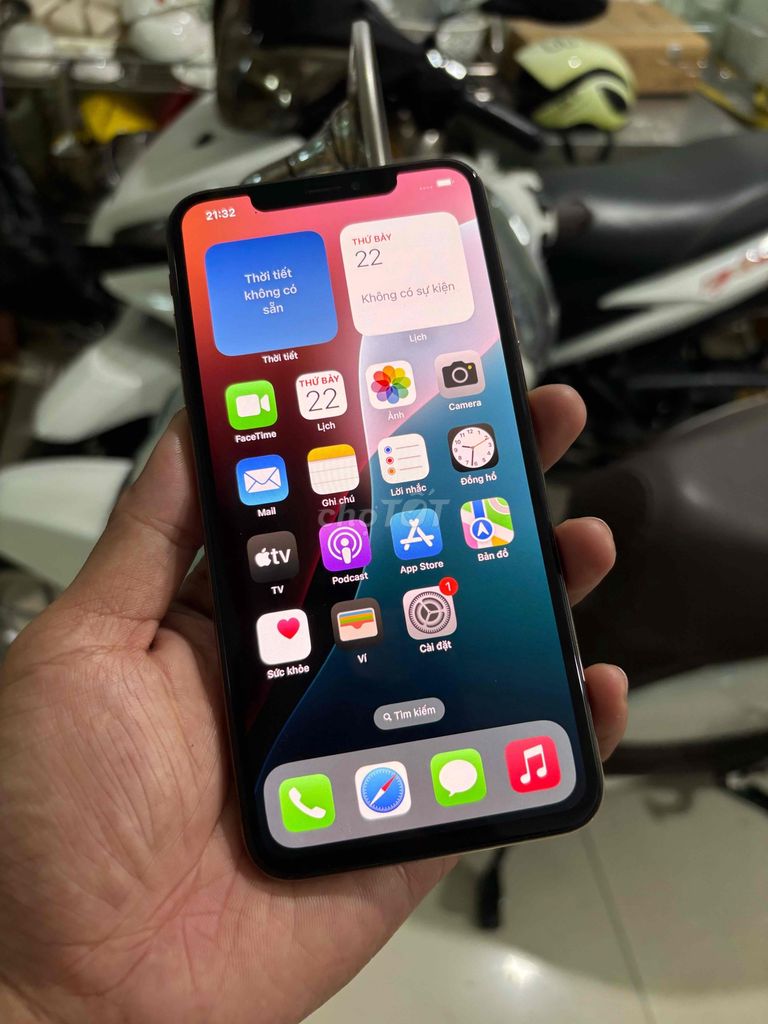 bán iphone xs max quốc tế 64G nứt lưng k face id