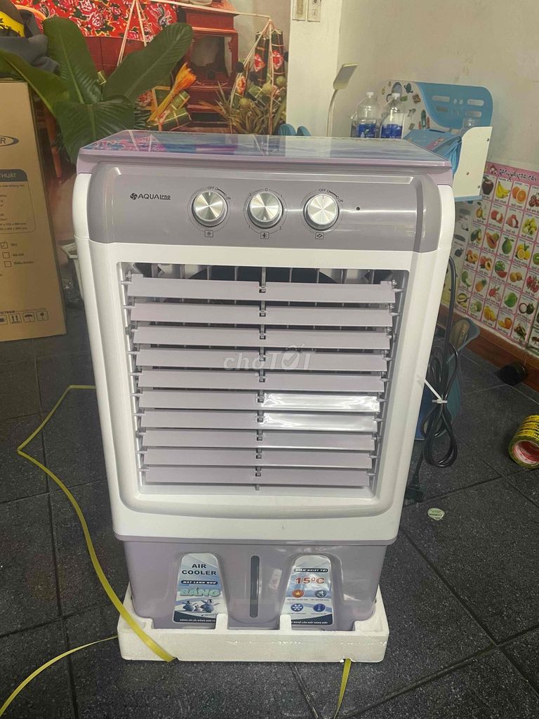 Quạt điều hòa Aqua 40 lít Trắng. Mua bán Quạt tại Thành phố Huế Thừa Thiên Huế được đăng bởi Tường Vi 18 Lê Ngô Cát hình 1