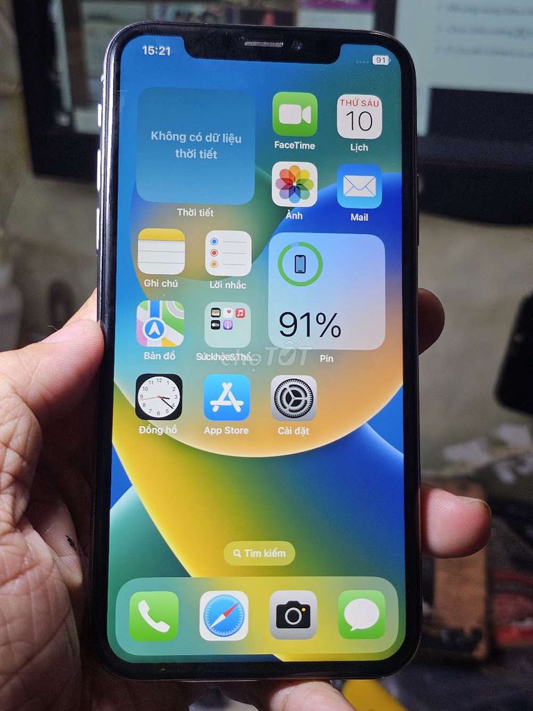  iPhone X 64GB VN đẹp 98% giá rẻ . Mua bán Điện thoại tại Quận 8 Tp Hồ Chí Minh được đăng bởi Thiên Hòa mobile  hình 1