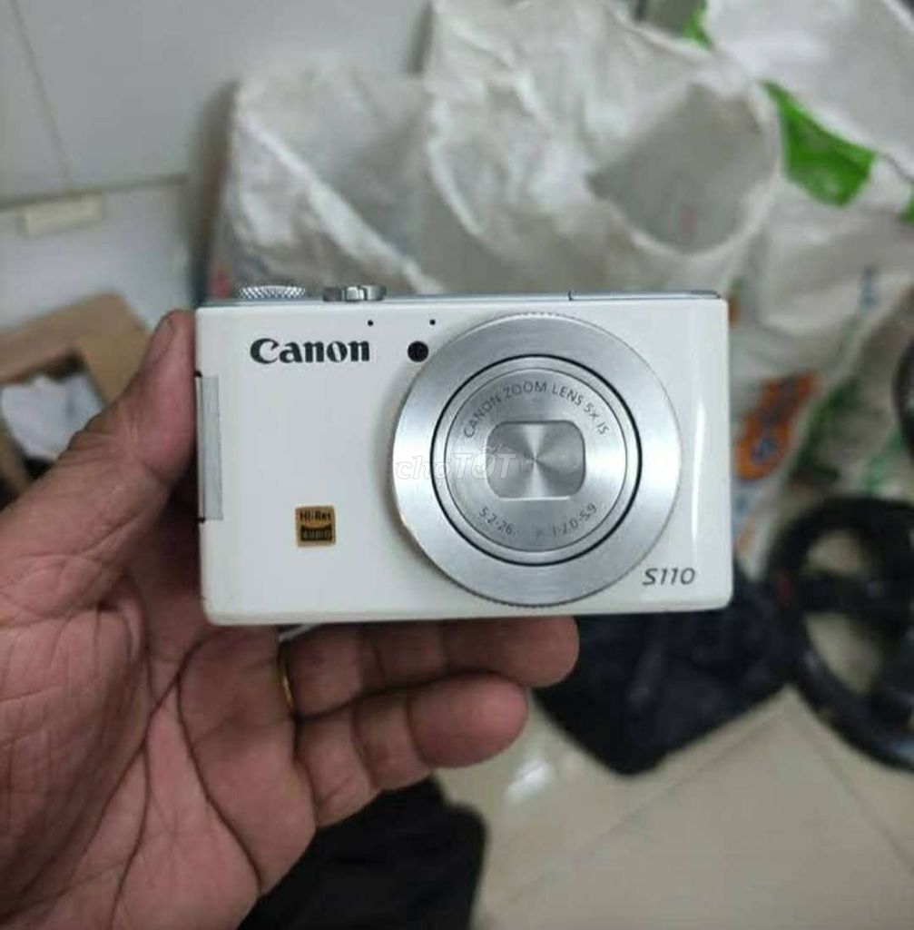 Máy ảnh Canon S110 Trắng. Mua bán Máy ảnh, Máy quay tại Quận Tân Phú Tp Hồ Chí Minh được đăng bởi Cường hình 1