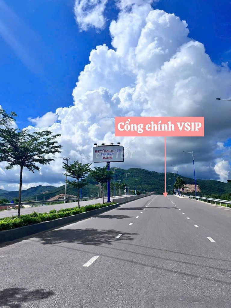 Bán đất tái định cư vsip bình định- liền kề thành phố biển quy nhơn
