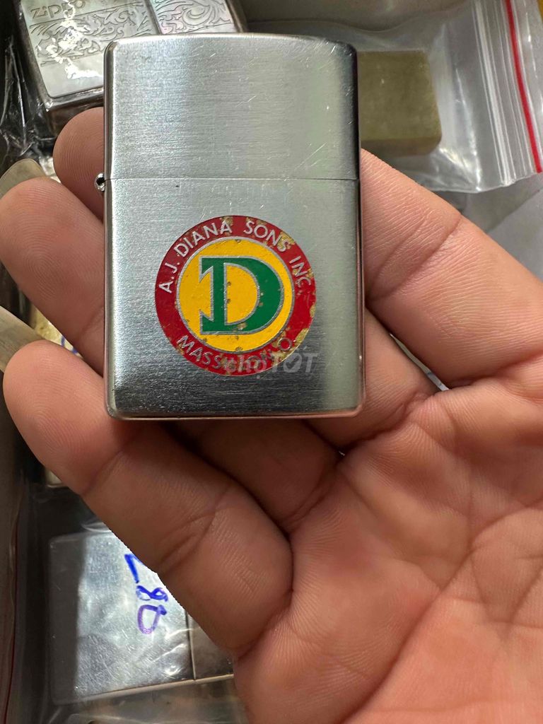 Bật lửa Zippo mạ crom 1973