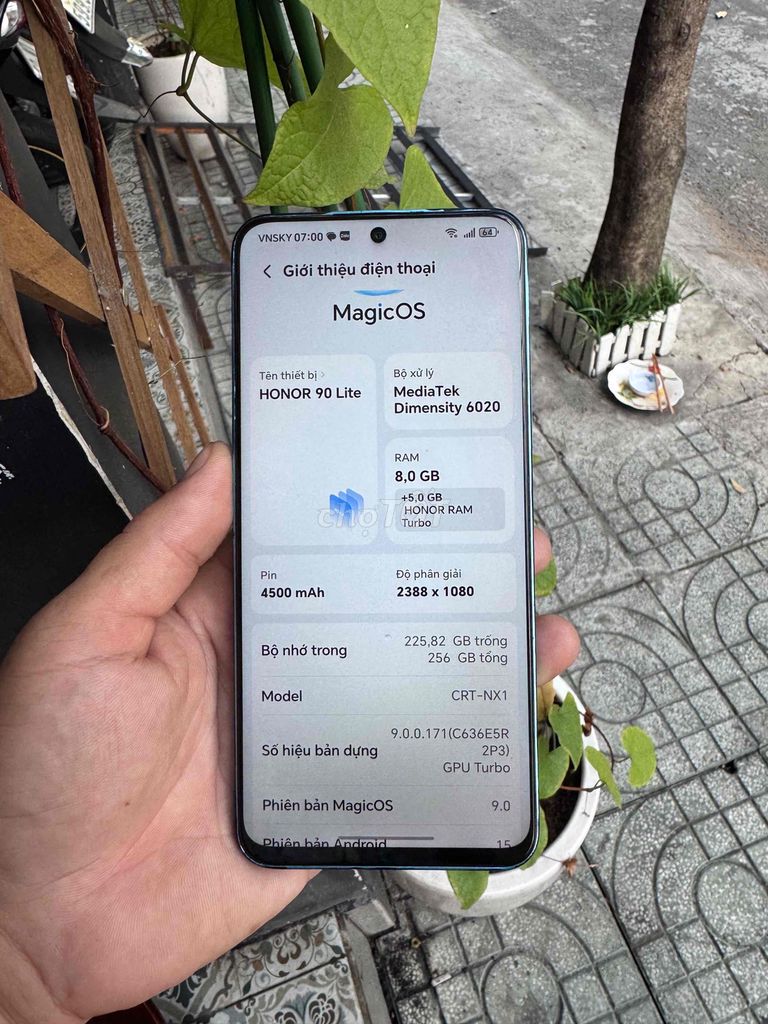 Honor 90 Lite 8/256GB Xanh gl. Mua bán Điện thoại tại Quận Tân Phú Tp Hồ Chí Minh được đăng bởi nguyen son  hình 1