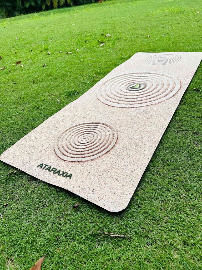 Thảm yoga da lộn cao su tự nhiên(special designed)