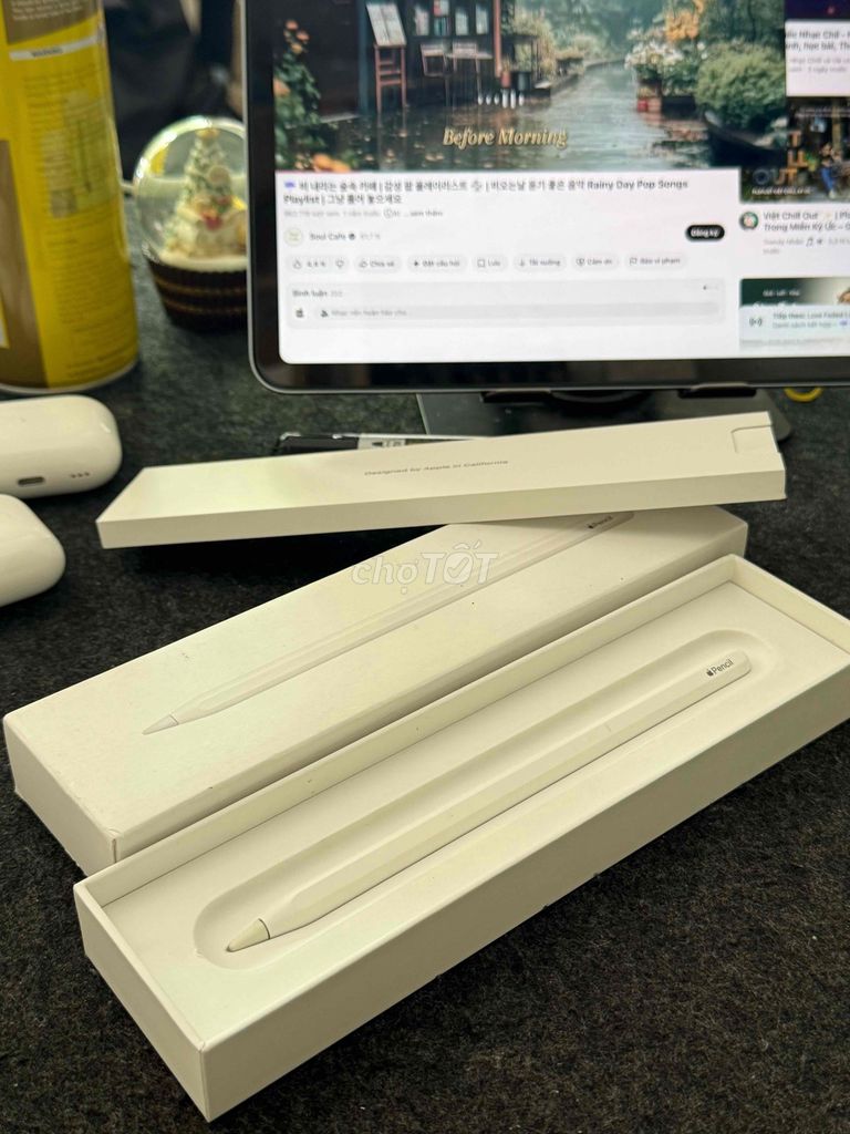 Bút cảm ứng Apple Pencil 2 Trắng 99%. Mua bán Máy tính bảng tại Quận Bình Thạnh Tp Hồ Chí Minh được đăng bởi Táo Care  hình 1