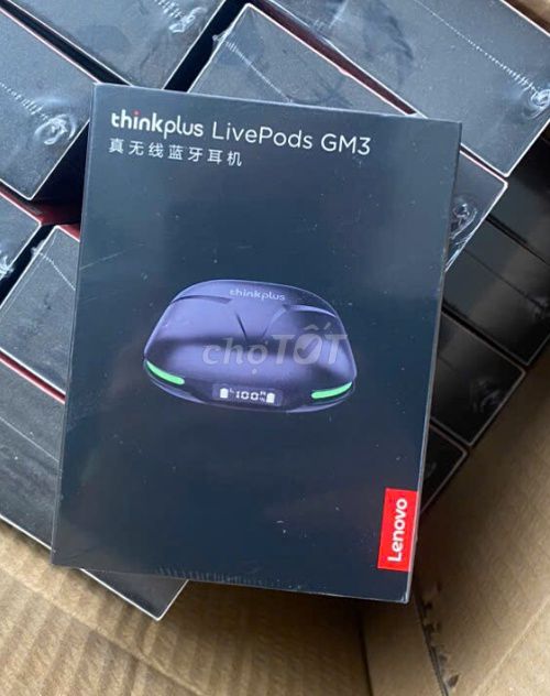 Tai nghe Lenovo LivePods GM3 Đen. Mua bán Tivi, Âm thanh tại Quận Hà Đông Hà Nội được đăng bởi Phan Nguyệt hình 1