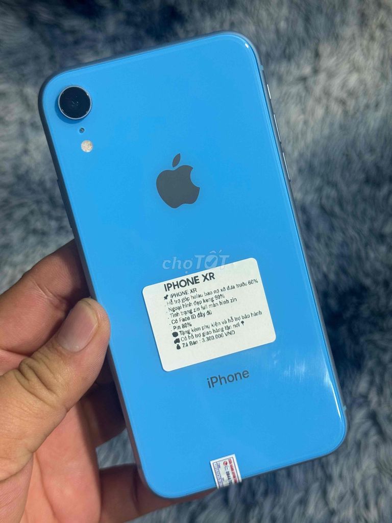 iPhone XR 64GB zin full màn hình zin. Mua bán Điện thoại tại Huyện Trảng Bom Đồng Nai được đăng bởi Hồ Trung Hiếu hình 1