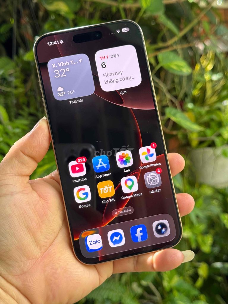 Apple iPhone 16 Pro Max 256gb. No SIM.. Mua bán Điện thoại tại Huyện Châu Phú An Giang được đăng bởi Xuân Văn hình 1