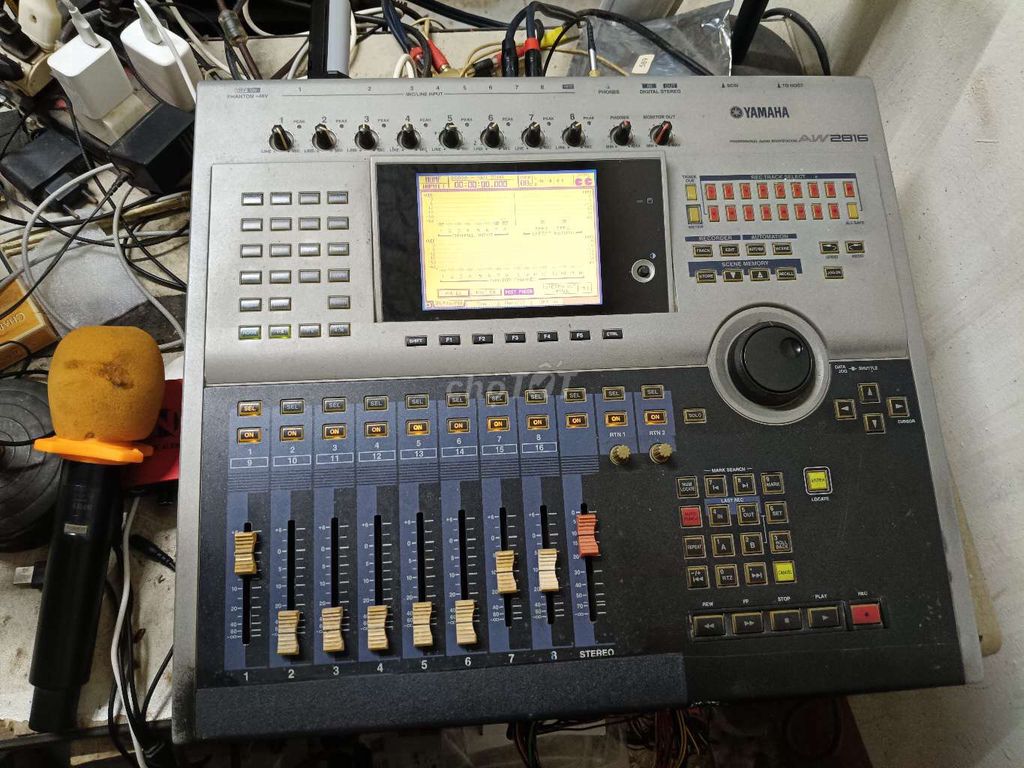 Bàn mixer Yamaha AW2816 đã qua sử dụng. Mua bán Tivi, Âm thanh tại Thành phố Vĩnh Yên Vĩnh Phúc được đăng bởi Mình tâm vyvp hình 1