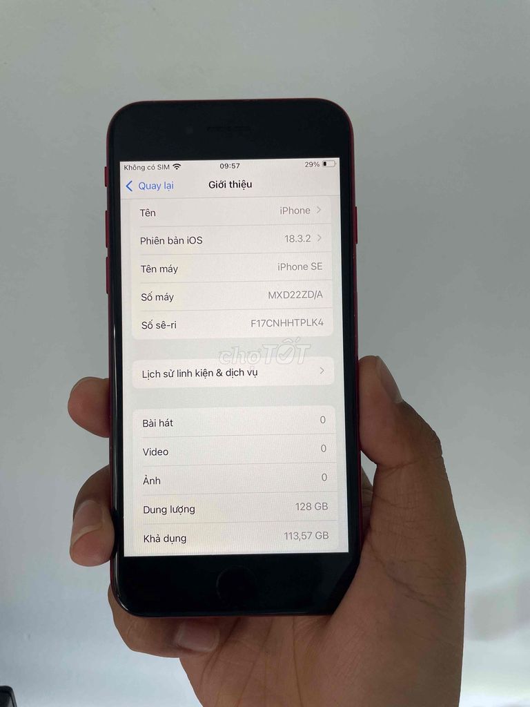 Apple iPhone SE 2020 128GB còn vân tay. Mua bán Điện thoại tại Quận 12 Tp Hồ Chí Minh được đăng bởi Khánh hình 1