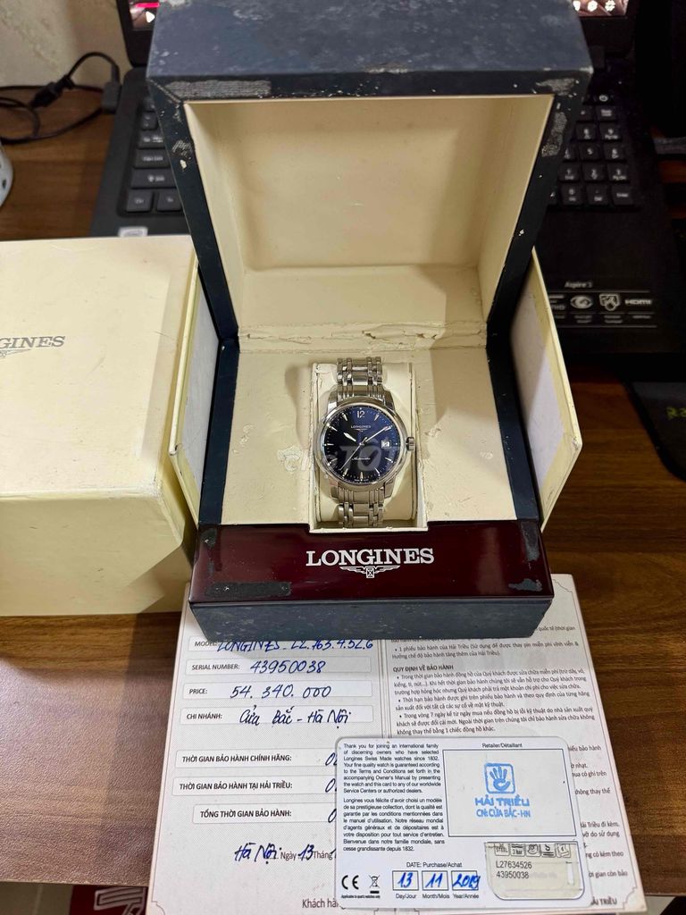 Đồng hồ Longines Saint Imier 39mm fullbox