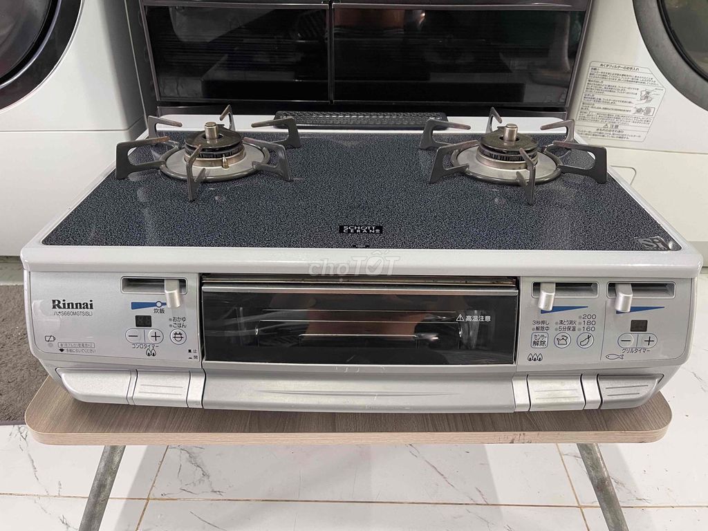 Bếp ga Rinnai mặt kính full chức năng. Mua bán Bếp, lò, đồ điện nhà bếp tại Huyện Hóc Môn Tp Hồ Chí Minh được đăng bởi LE SON  hình 1