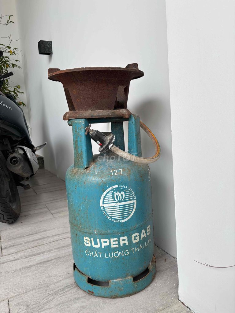 Bình ga Super Gas Thái Lan Xanh Mới. Mua bán Bếp, lò, đồ điện nhà bếp tại Quận Ngũ Hành Sơn Đà Nẵng được đăng bởi Tường Vy hình 1