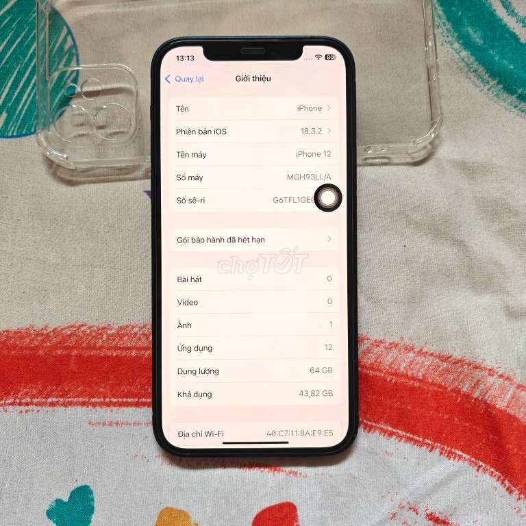 iPhone 12 64GB QT Bán hoặc Giao Lưu GL