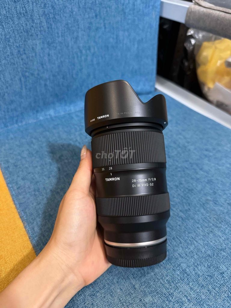 tamron 28-75 G2 likenew 99,9% k 1 hạt bụi kính đep. Mua bán Máy ảnh, Máy quay tại Quận Bình Thạnh Tp Hồ Chí Minh được đăng bởi CAMUS  hình 1