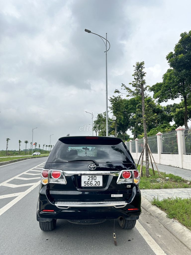 Toyota Fortuner 2015 Đen. Mua bán Ô tô tại Huyện Đông Anh Hà Nội được đăng bởi Ngô Anh Minh hình 11
