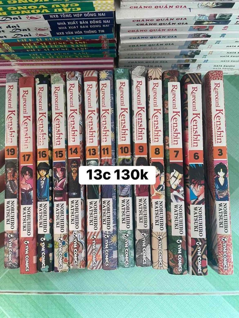 Truyện tranh Rurouni Kenshin. Mua bán Sách tại Huyện Lấp Vò Đồng Tháp được đăng bởi Chơn Trần hình 1