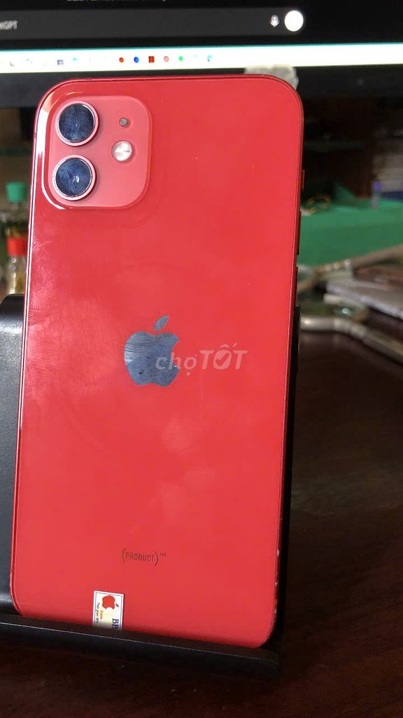 Apple iPhone 12 128GB Đỏ 74%. Mua bán Điện thoại tại Quận Tân Phú Tp Hồ Chí Minh được đăng bởi Truong Nguyen hình 1