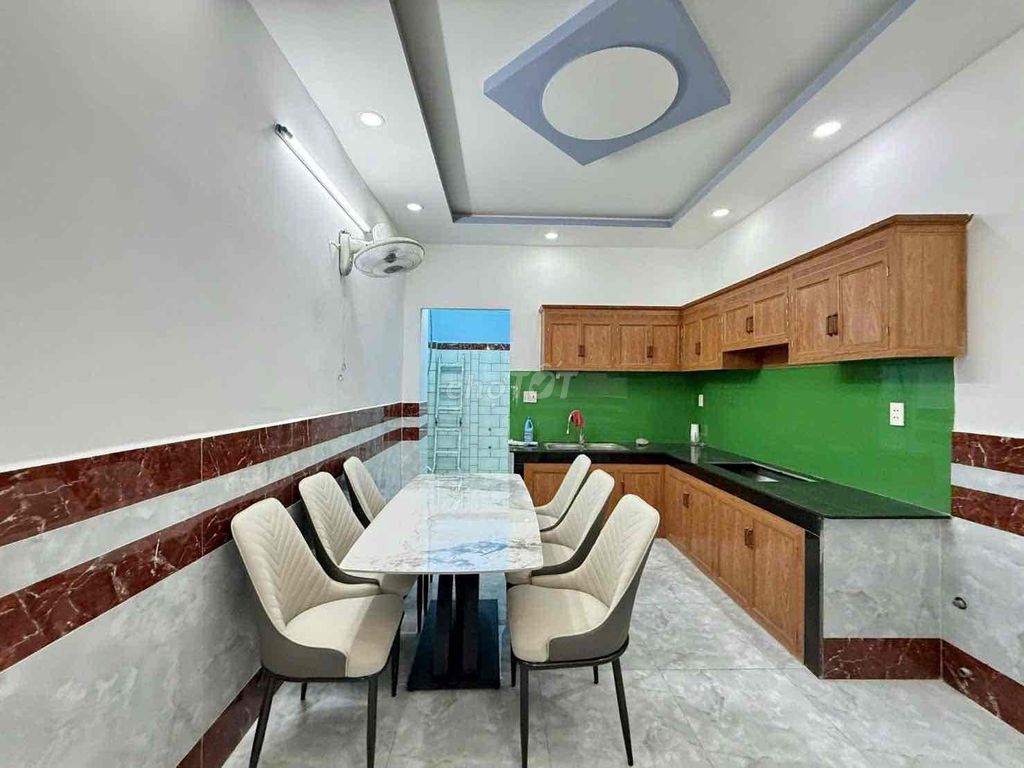 Nhà 3.4m x 16m 2 tầng ngay đầu đường Đông Bắc - Tô Ký P.Trung Mỹ Tây - ảnh 5