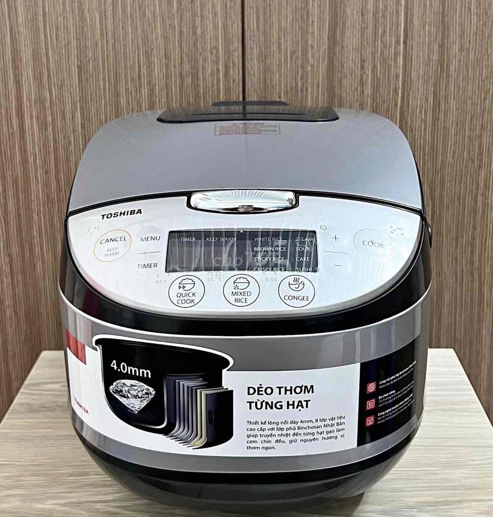 Nồi cơm điện Toshiba RC-18DR2PV(K) 1.8 lít. Mua bán Bếp, lò, đồ điện nhà bếp tại Thành phố Thủ Đức Tp Hồ Chí Minh được đăng bởi Khôi Minh hình 1