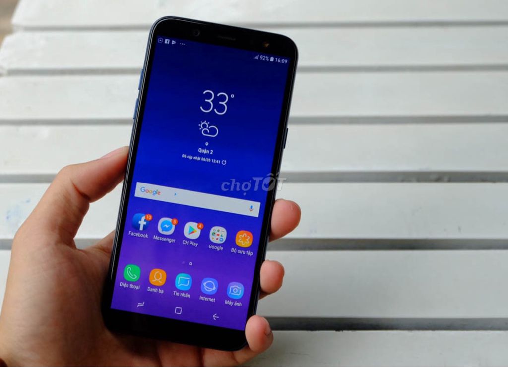 Samsung Galaxy A6+ 4GB 32GB Đen. Mua bán Điện thoại tại Quận Bình Thạnh Tp Hồ Chí Minh được đăng bởi Hung To hình 1
