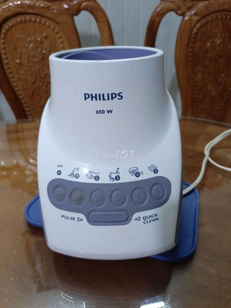 Máy xay sinh tố Philips Đã sử dụng. Mua bán Bếp, lò, đồ điện nhà bếp tại Quận 12 Tp Hồ Chí Minh được đăng bởi Phạm Văn Luyện hình 1