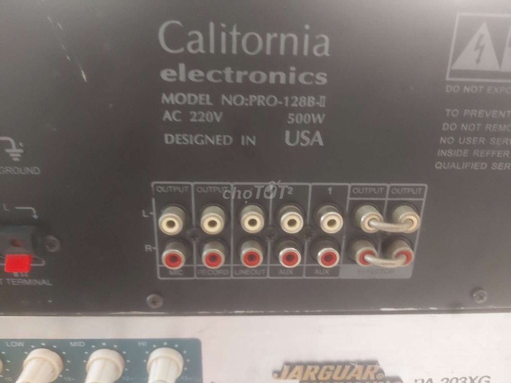 Amply California PRO-128B-II Đen. Mua bán Tivi, Âm thanh tại Huyện Thọ Xuân Thanh Hóa được đăng bởi Lê Nam hình 1