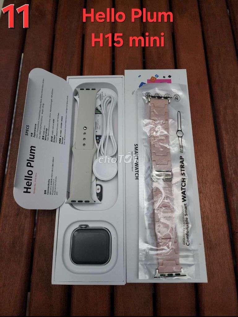 Happy Plum HP15 Mini 44mm Mới. Mua bán Thiết bị đeo thông minh tại Quận 6 Tp Hồ Chí Minh được đăng bởi Trần Tuấn Nhiệm hình 1