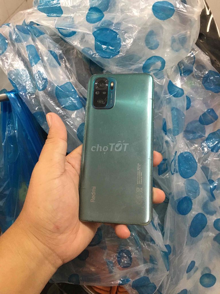 Xiaomi Redmi Note 10 128GB Xanh 6GB. Mua bán Điện thoại tại Quận Cái Răng Cần Thơ được đăng bởi Ok Thai hình 1