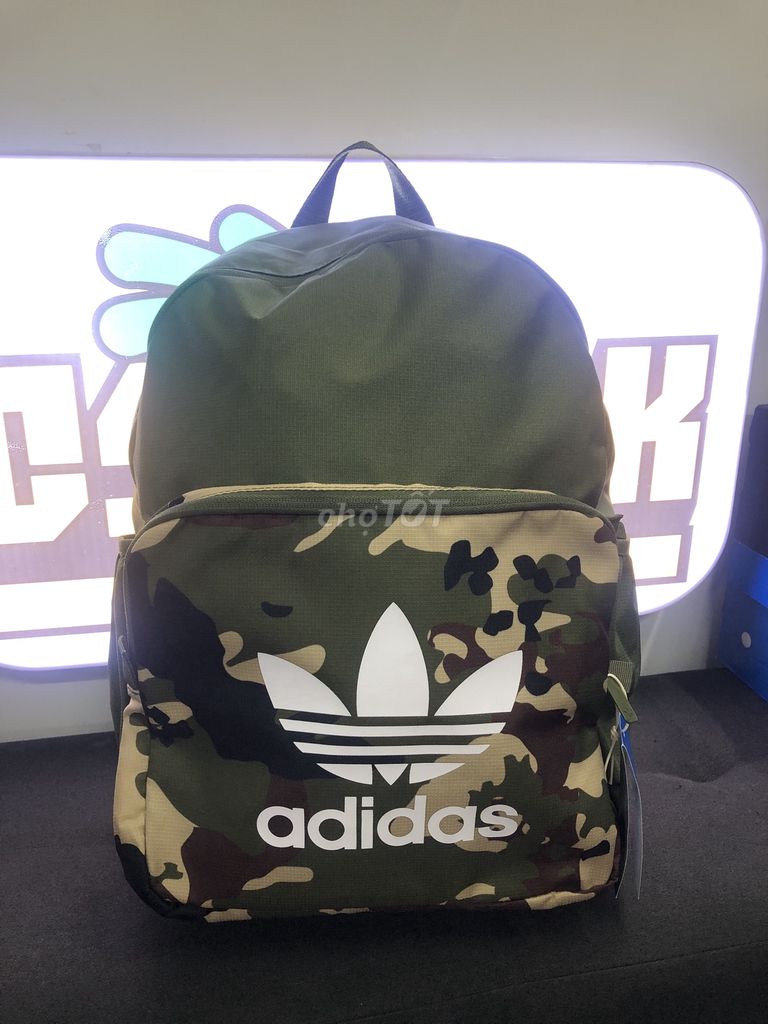 Balo Adidas Camo Graphics - Green 100% Chính Hãng