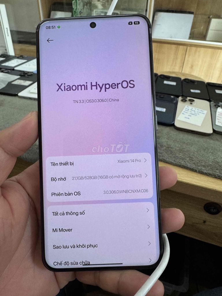 Xiaomi 14 Pro 16GB/512GB Đen. Mua bán Điện thoại tại Quận Đống Đa Hà Nội được đăng bởi Lê Khuyến hình 1
