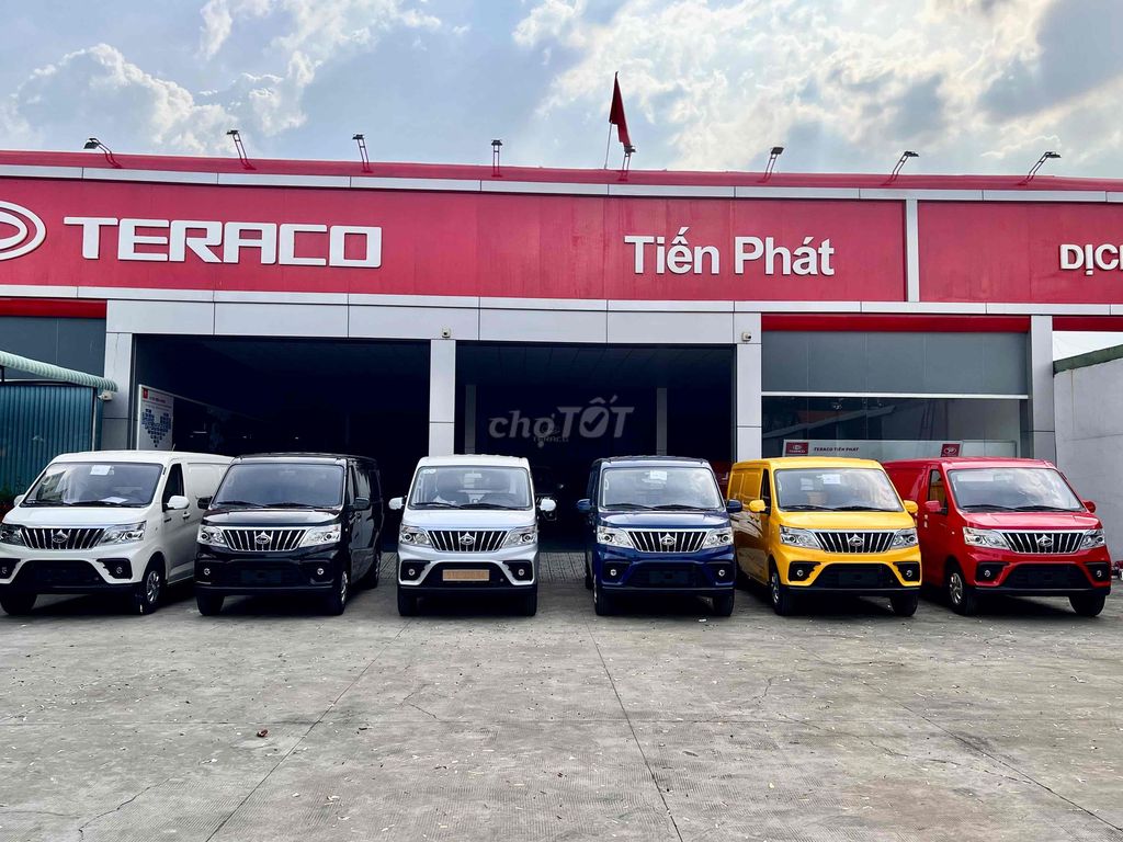 TERACO V8 van 945kg thùng 2m8 sẵn xe giao ngay. Mua bán Xe tải, xe ben tại Quận 12 Tp Hồ Chí Minh được đăng bởi Minh hình 4