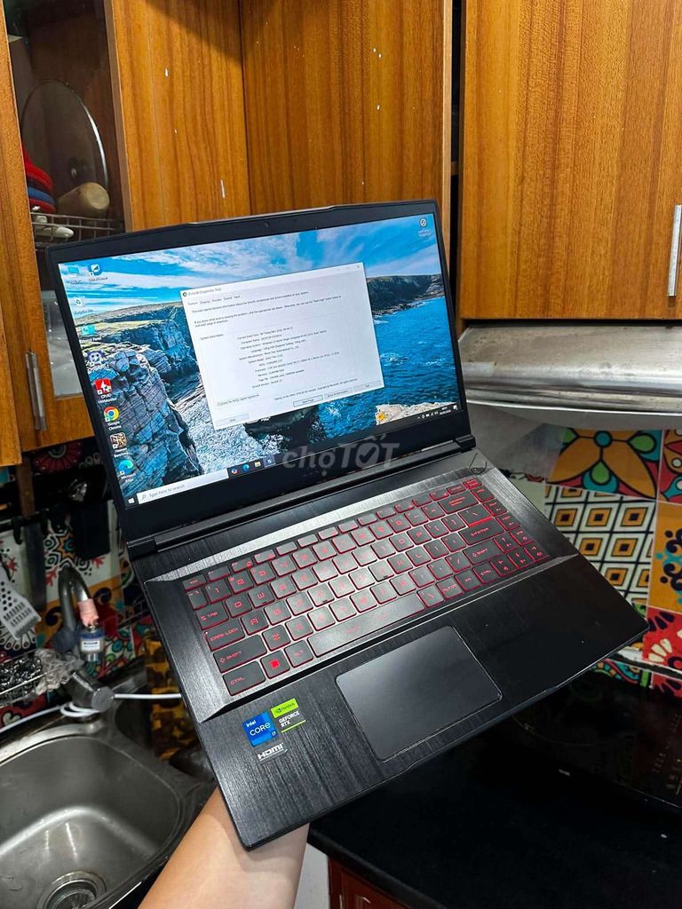MSI GF63 Thin 11UC i7-11800H 16GB/512GB. Mua bán Laptop tại Quận Hoàng Mai Hà Nội được đăng bởi Tuan Son Tran hình 1