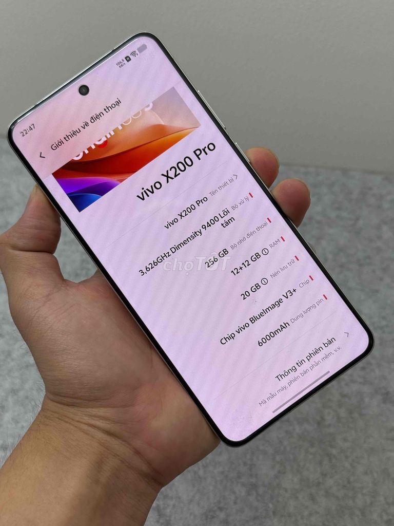 Vivo X200Pro. Mua bán Điện thoại tại Quận 3 Tp Hồ Chí Minh được đăng bởi Phone2Hand hình 5