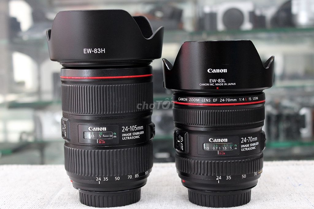 cần bán len canon 24-70L f4 ,24-105L f4 đẹp