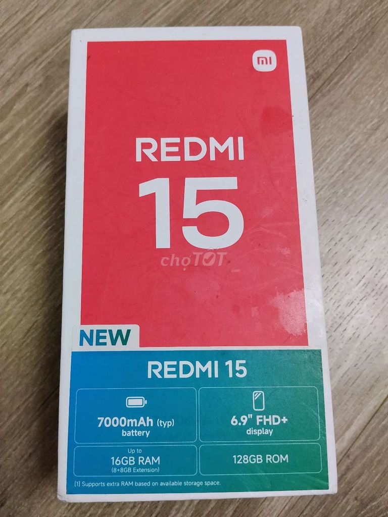Xiaomi Redmi 15 8GB/128GB Android 15. Mua bán Điện thoại tại Quận Hoàng Mai Hà Nội được đăng bởi Nguyễn Văn Long hình 1