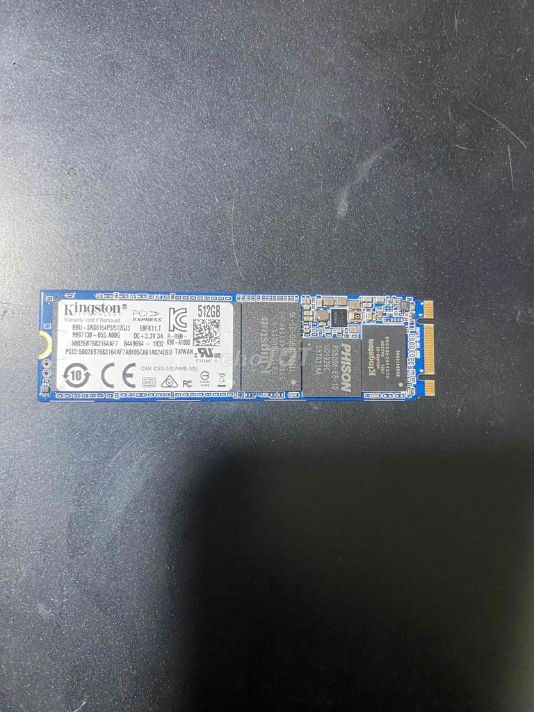 Ổ cứng SSD Kingston NV1 512GB. Mua bán Linh kiện (RAM, Card...) tại Thành phố Thái Bình Thái Bình được đăng bởi Trần văn Sâm hình 1