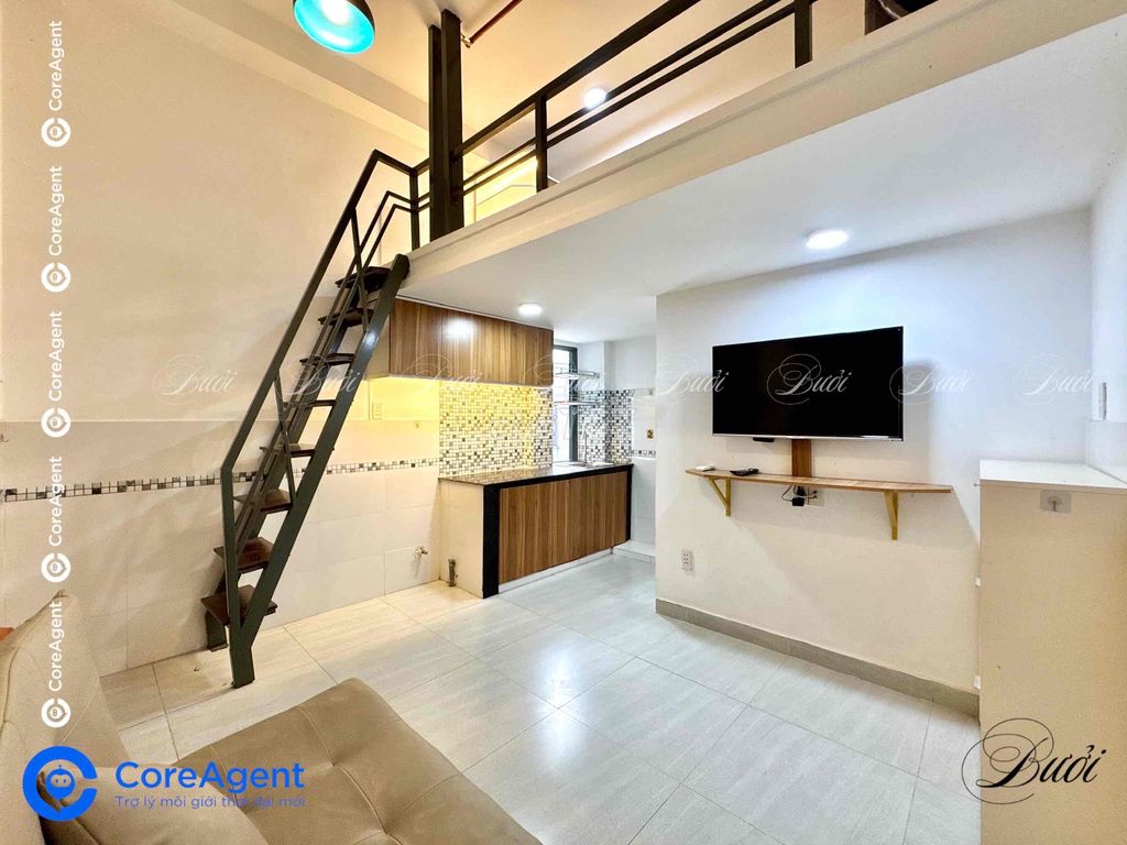 DUPLEX gác cao thiết kế HIỆN ĐẠI ngay NGÃ TƯ 4 XÃ gần ĐH VĂN HIẾN