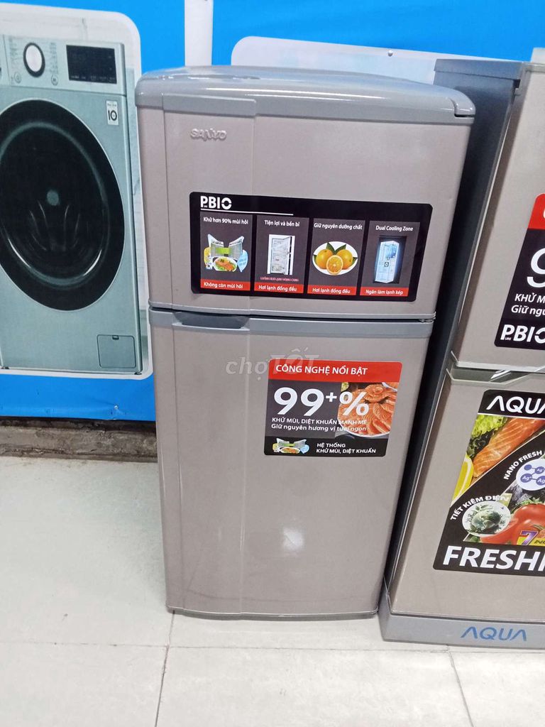 Tủ lạnh Sanyo 110 lít đông tuyết. Mua bán Tủ lạnh tại Huyện Long Thành Đồng Nai được đăng bởi Điện Máy Thanh Lý hình 1