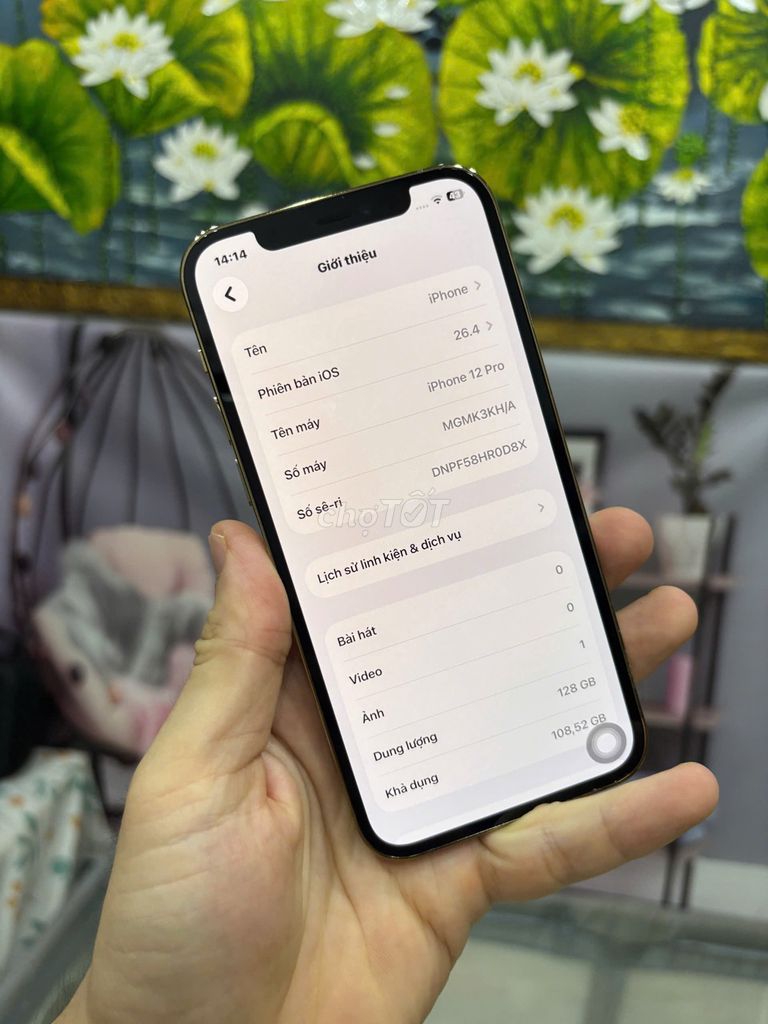 iPhone 12 Pro 128GB Vàng Zin. Mua bán Điện thoại tại Quận Bắc Từ Liêm Hà Nội được đăng bởi Cửa hàng Bính Táo hình 1