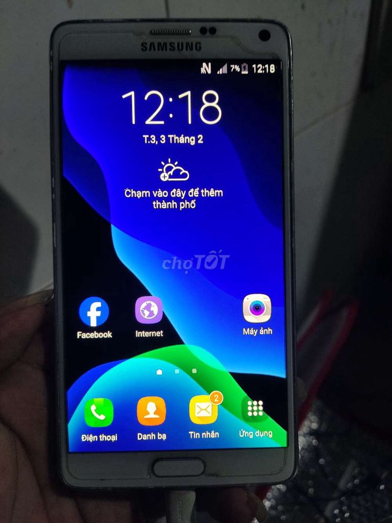 Samsung Note 4 32GB Trắng. Mua bán Điện thoại tại Quận Tân Phú Tp Hồ Chí Minh được đăng bởi  văn hình 1