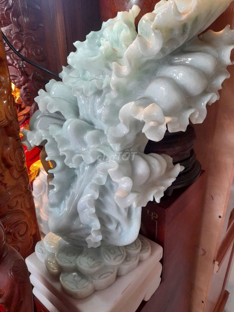 Tượng phong thủy Đá Trắng xanh. Mua bán Đồ sưu tầm, đồ cổ tại Quận 11 Tp Hồ Chí Minh được đăng bởi Huỳnh Hùng Quân Ẩm Thực & Du Lịch hình 1